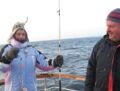 Angeltour auf der Ostsee die Fischerin